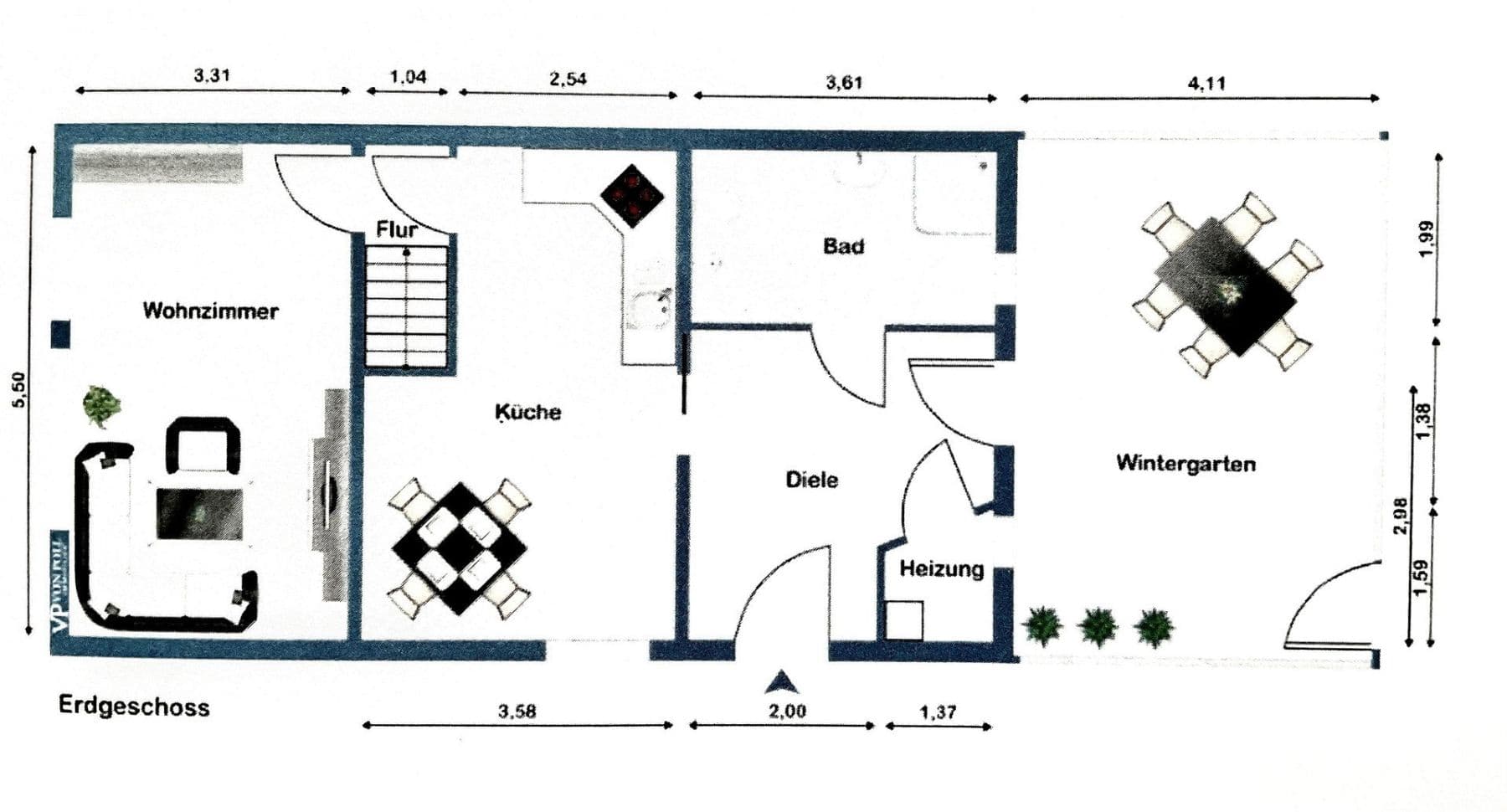 Predaj domu 117 m², pozemok 260 m², Althusiusstr. 83, Emden, Dolné Sasko Predaj domu 117 m², pozemok 260 m², Althusiusstr. 83, Emden, Dolné Sasko