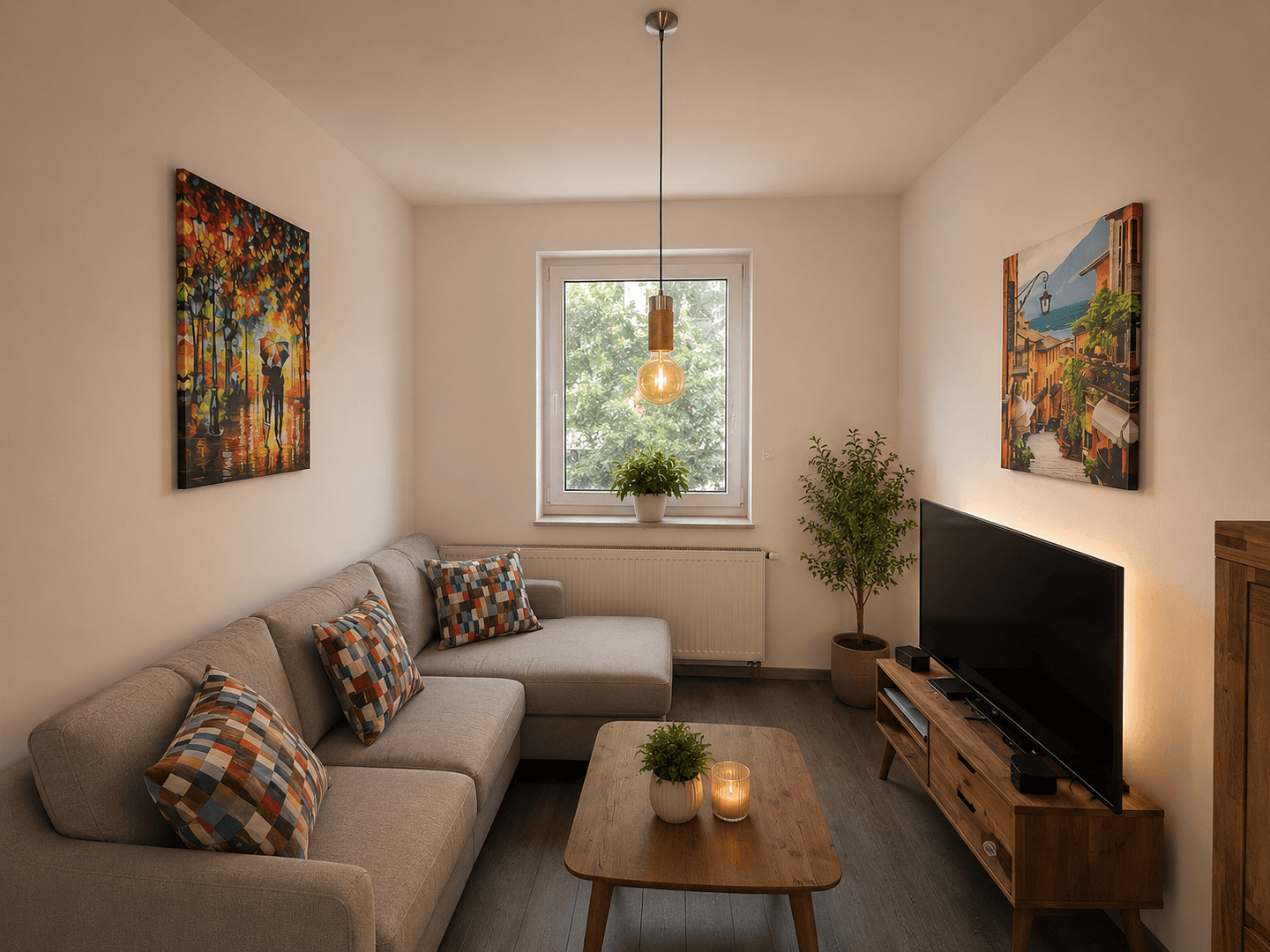 Prenájom bytu 3-izbový 60 m², Bremen, Brémy Prenájom bytu 3-izbový 60 m², Bremen, Brémy