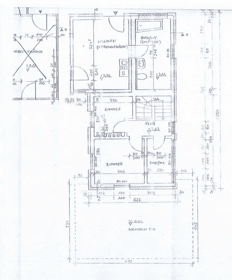 Predaj domu 91 m², pozemok 450 m², Mittelstrasse 13, Mittenwalde, Brandenbursko Predaj domu 91 m², pozemok 450 m², Mittelstrasse 13, Mittenwalde, Brandenbursko