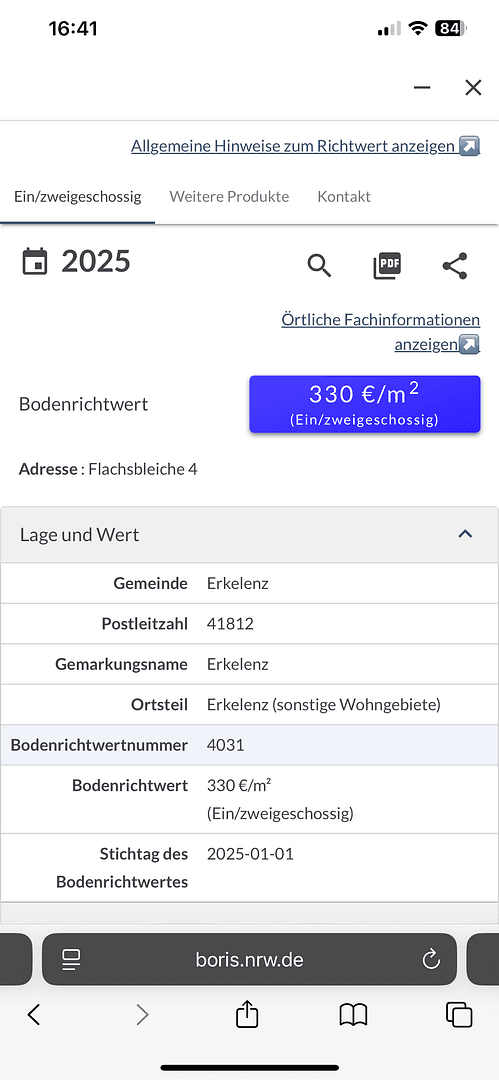 Predaj pozemku 568 m², Flachsbleiche 6, Erkelenz, Severné Porýnie - Westfálsko Predaj pozemku 568 m², Flachsbleiche 6, Erkelenz, Severné Porýnie - Westfálsko