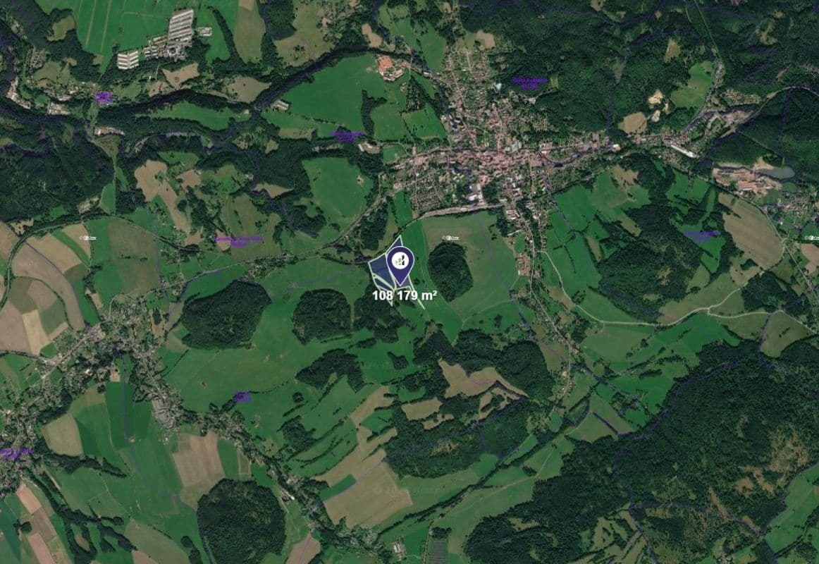 Predaj pozemku 108.179 m², Česká Kamenice, Ústecký kraj Predaj pozemku 108.179 m², Česká Kamenice, Ústecký kraj