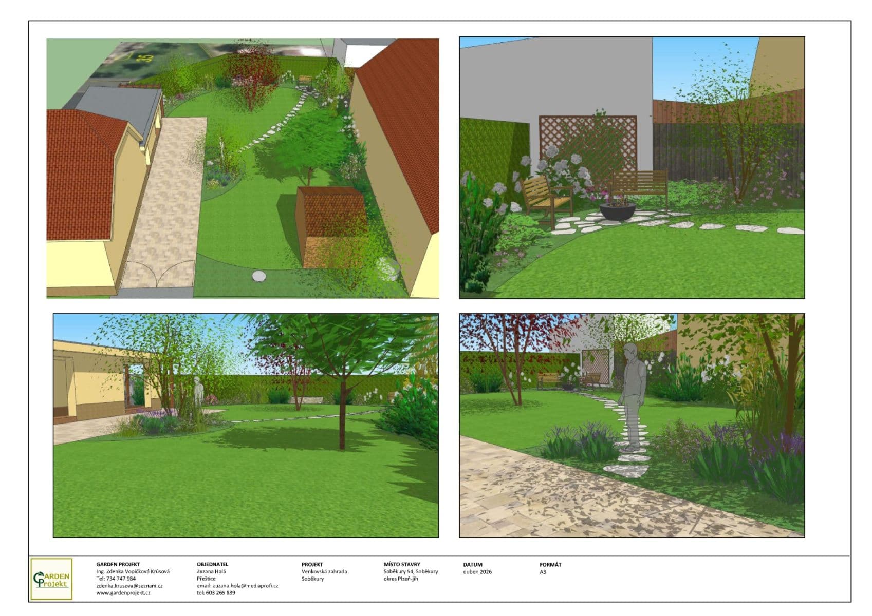 Prenájom domu 117 m², pozemok 286 m², Soběkury, Plzeňský kraj Prenájom domu 117 m², pozemok 286 m², Soběkury, Plzeňský kraj