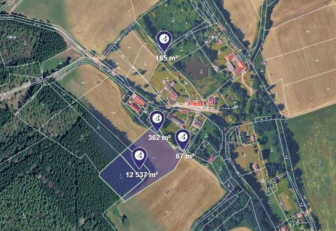 Predaj pozemku 4.384 m², Větřní, Jihočeský kraj Predaj pozemku 4.384 m², Větřní, Jihočeský kraj