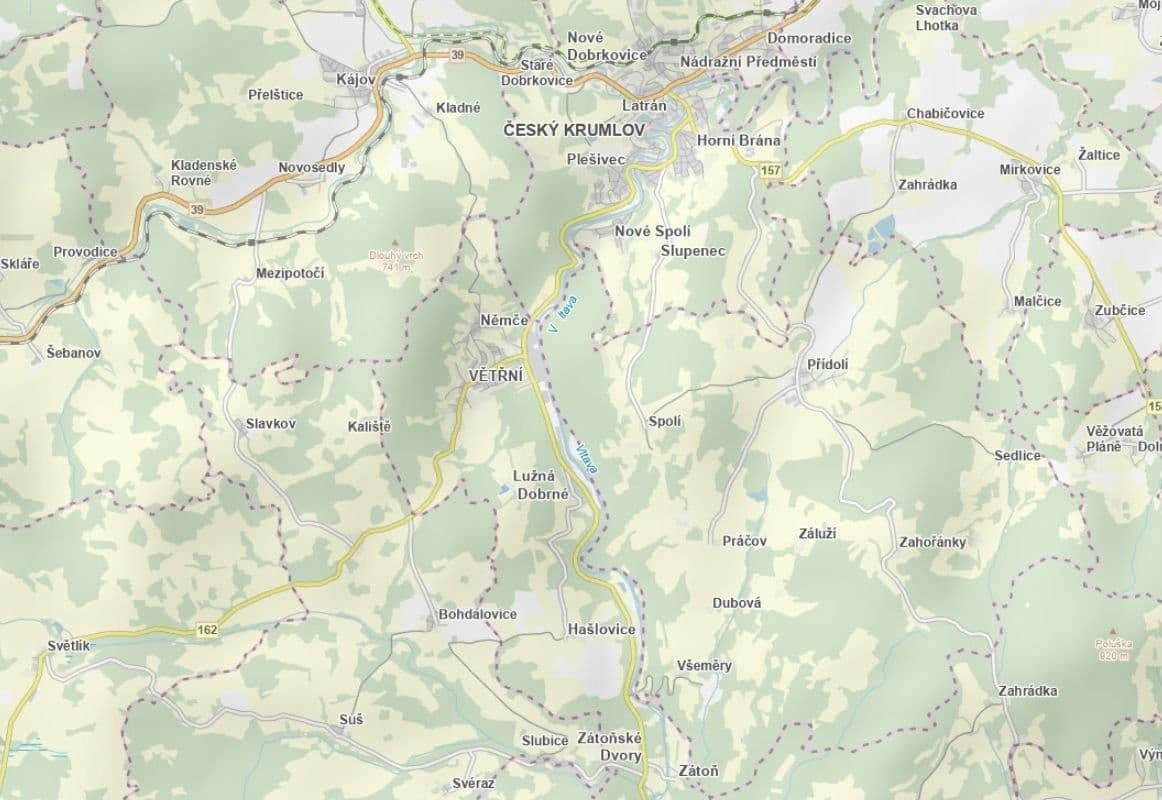 Predaj pozemku 4.384 m², Větřní, Jihočeský kraj Predaj pozemku 4.384 m², Větřní, Jihočeský kraj