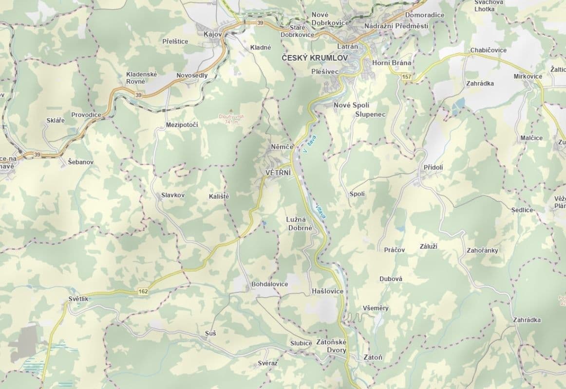 Predaj pozemku 3.292 m², Větřní, Jihočeský kraj Predaj pozemku 3.292 m², Větřní, Jihočeský kraj