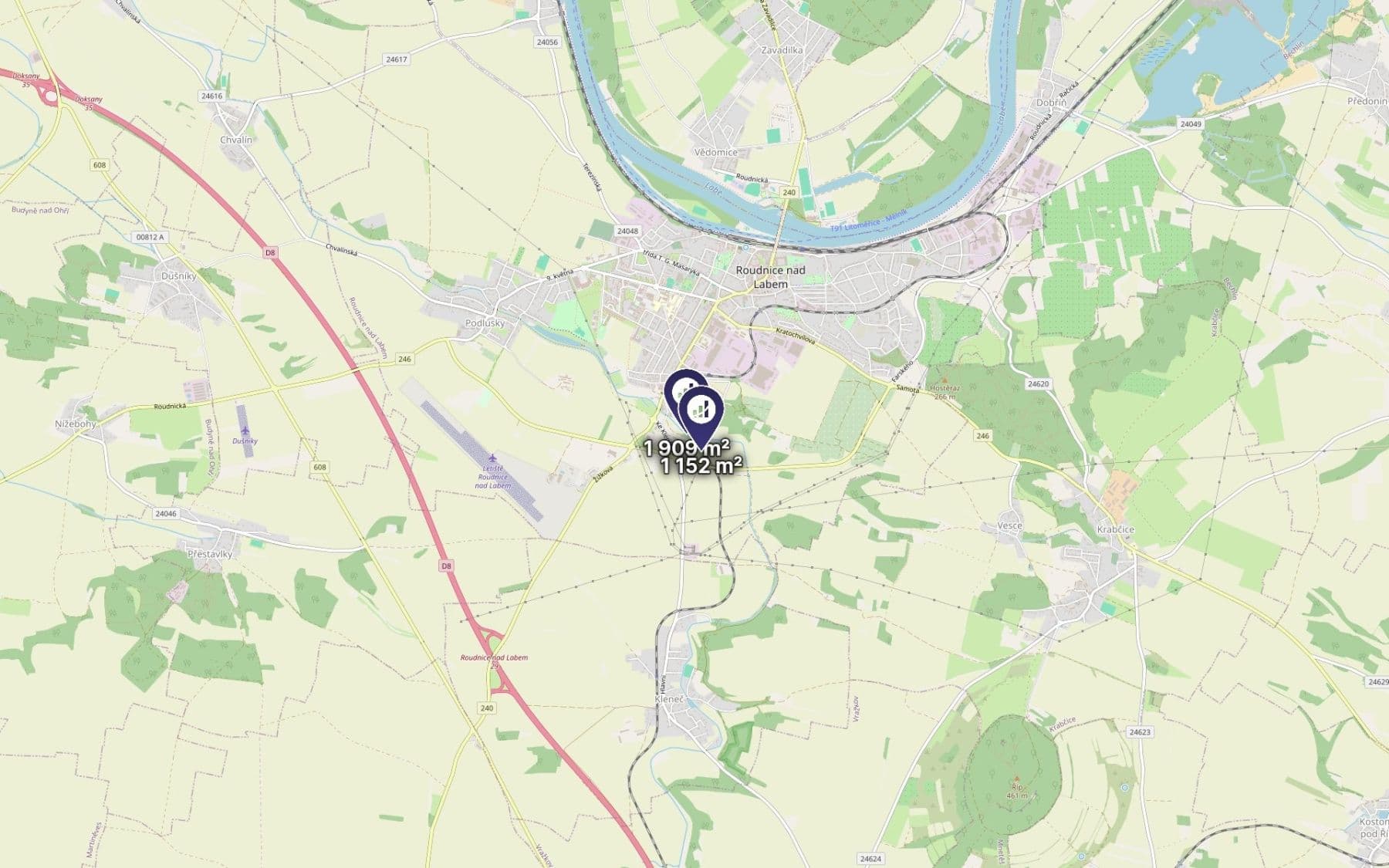 Predaj pozemku 340 m², Roudnice nad Labem, Ústecký kraj Predaj pozemku 340 m², Roudnice nad Labem, Ústecký kraj