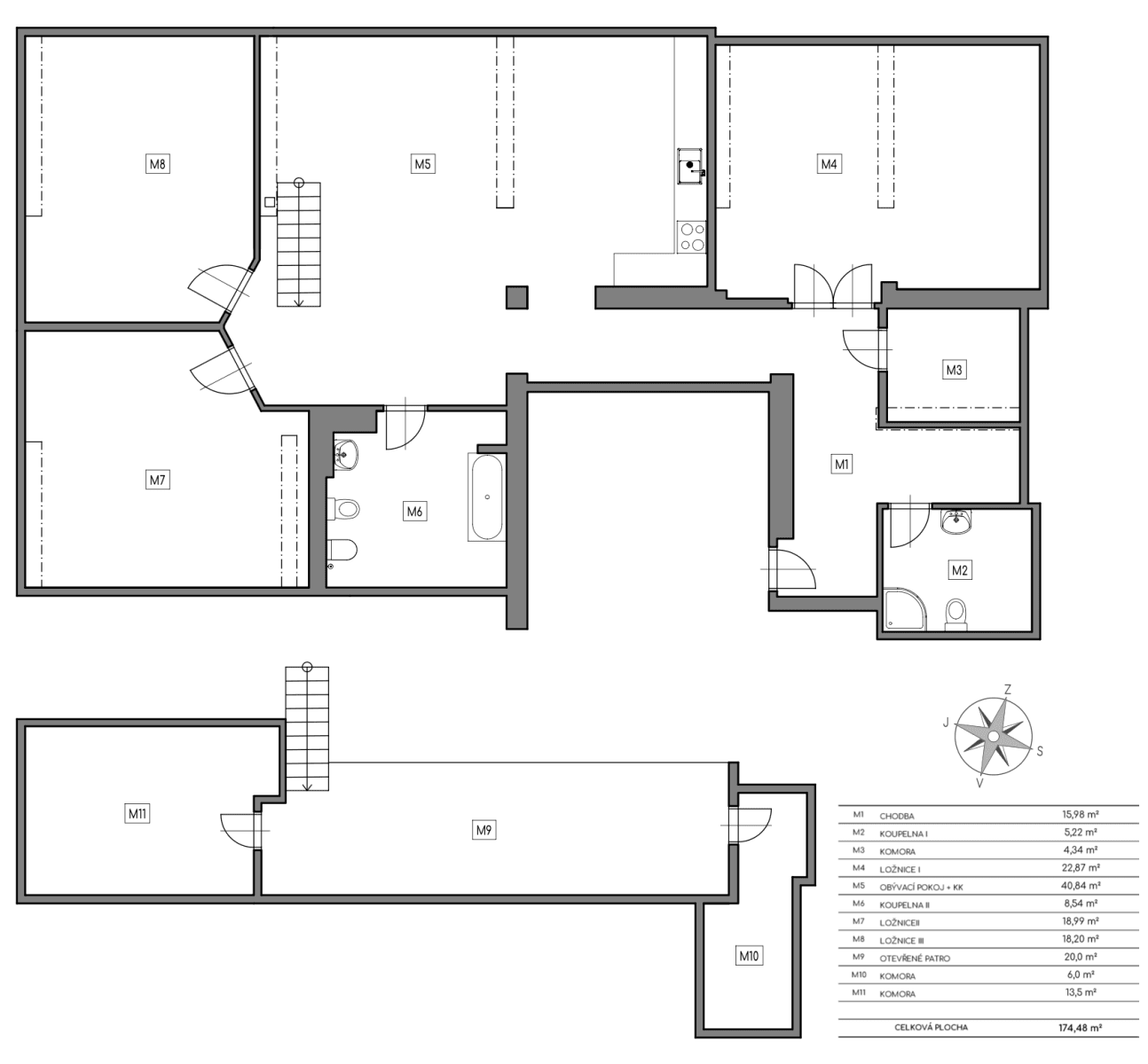 Predaj bytu 4-izbový 175 m², Amurská, Praha, Praha Predaj bytu 4-izbový 175 m², Amurská, Praha, Praha