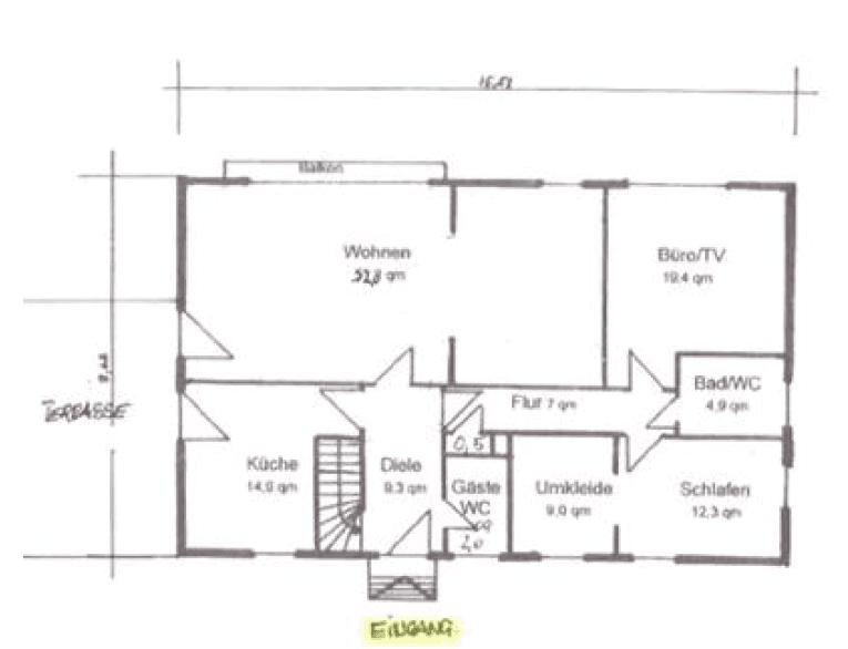 Prenájom bytu 4-izbový 156 m², Koblenz, Porýnie-Falcko Prenájom bytu 4-izbový 156 m², Koblenz, Porýnie-Falcko
