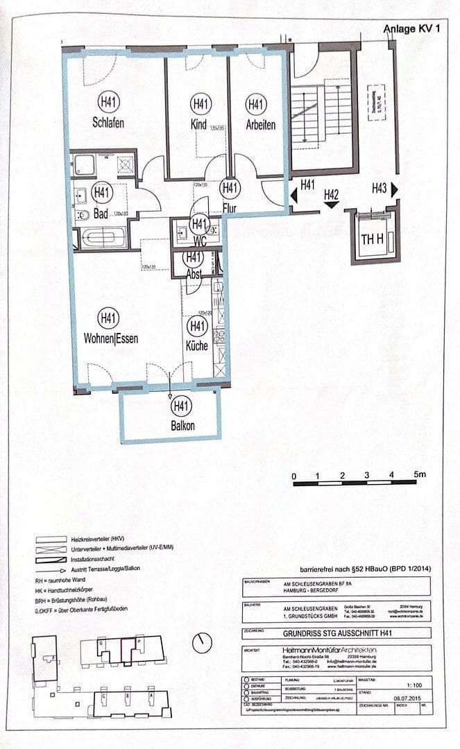 Predaj bytu 4-izbový 94 m², Glasbläserhöfe 22, Hamburg, Hamburg Predaj bytu 4-izbový 94 m², Glasbläserhöfe 22, Hamburg, Hamburg
