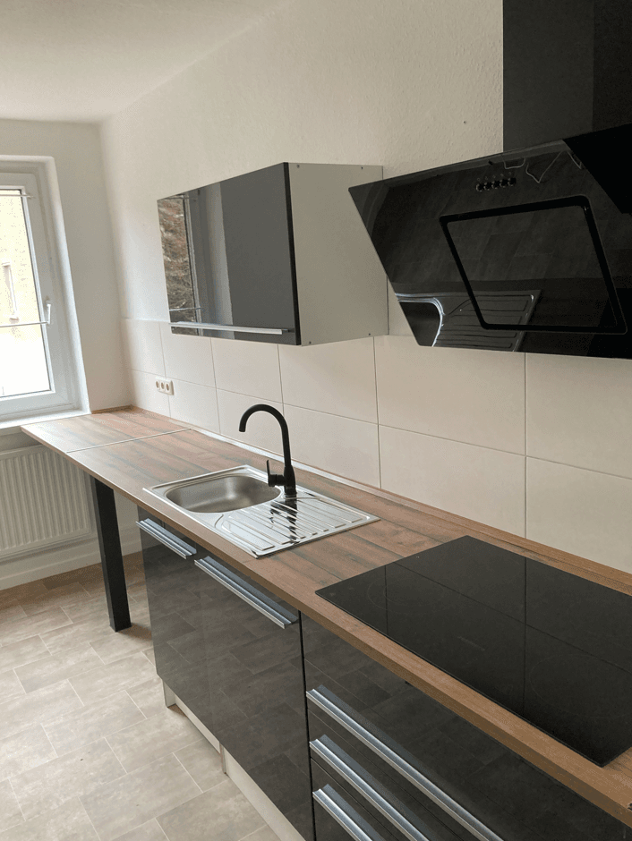 Prenájom bytu 2-izbový 50 m², Straße des Aufbaus 4, Borna, Sasko Prenájom bytu 2-izbový 50 m², Straße des Aufbaus 4, Borna, Sasko