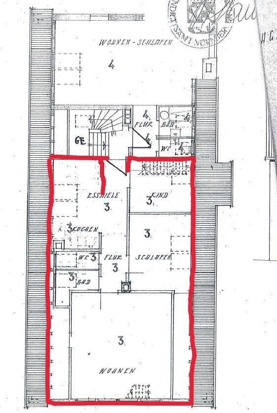 Prenájom bytu 3-izbový 68 m², Marktplatz 11, Schnaittach, Bavorsko Prenájom bytu 3-izbový 68 m², Marktplatz 11, Schnaittach, Bavorsko
