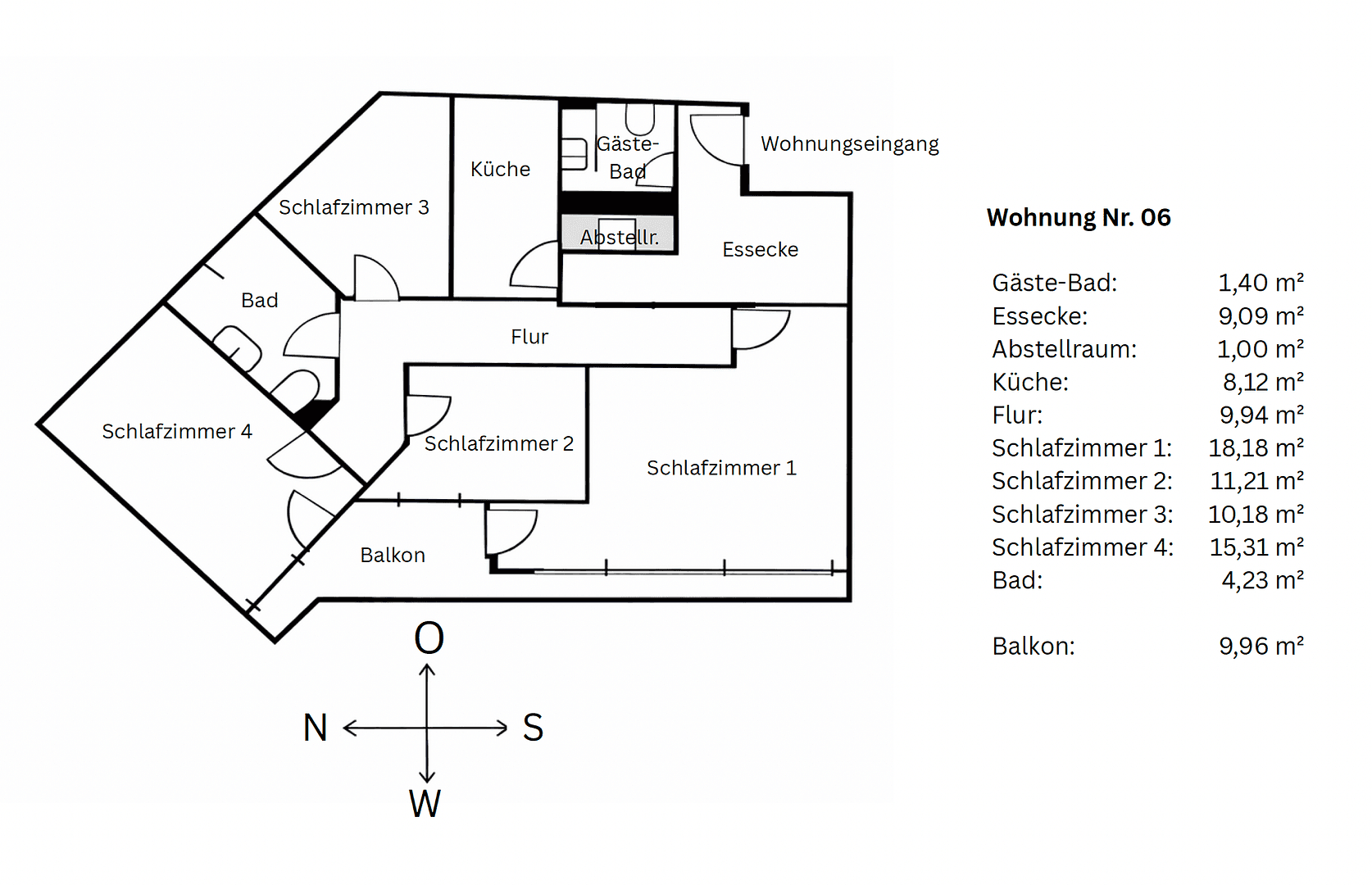 Predaj bytu 4-izbový 89 m², Münster, Severné Porýnie - Westfálsko Predaj bytu 4-izbový 89 m², Münster, Severné Porýnie - Westfálsko