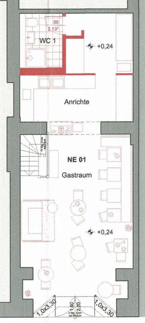 Prenájom nebytového priestoru 115 m², Berlin, Berlín Prenájom nebytového priestoru 115 m², Berlin, Berlín