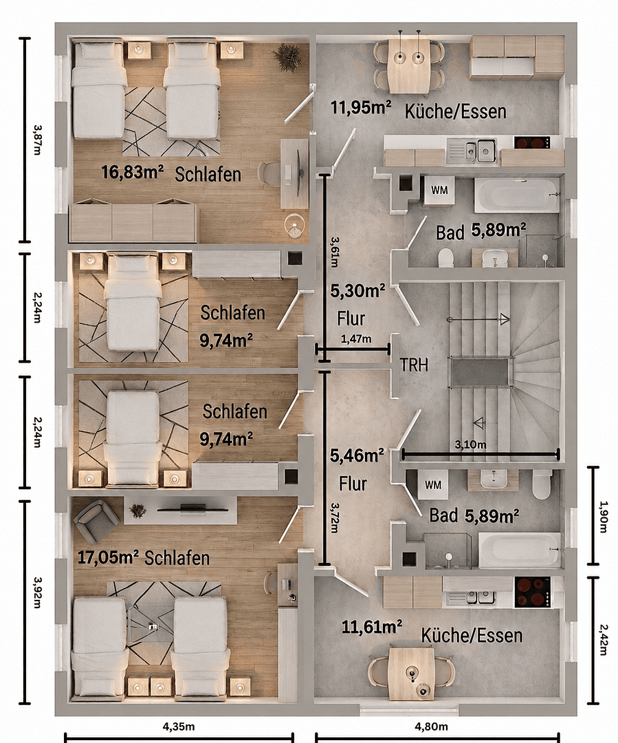 Prenájom bytu 2-izbový 50 m², Lindenthaler Hauptstraße 79, Leipzig, Sasko Prenájom bytu 2-izbový 50 m², Lindenthaler Hauptstraße 79, Leipzig, Sasko