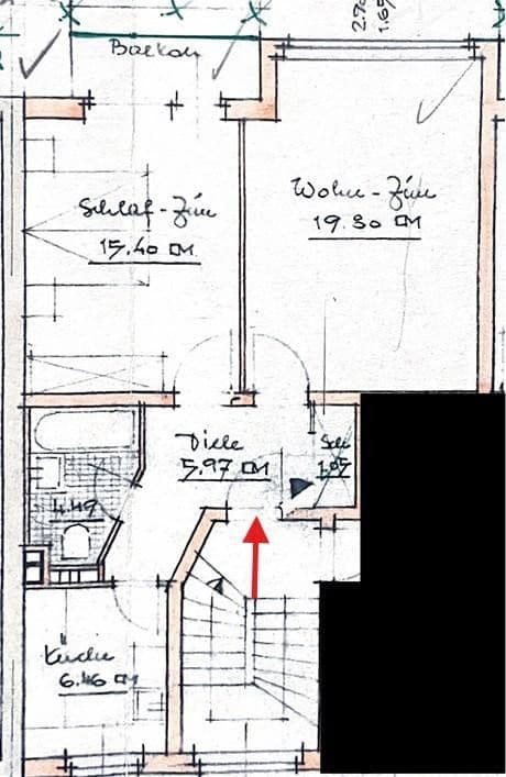 Prenájom bytu 2-izbový 54 m², Kupferdreherstraße 46, Essen, Severné Porýnie - Westfálsko Prenájom bytu 2-izbový 54 m², Kupferdreherstraße 46, Essen, Severné Porýnie - Westfálsko