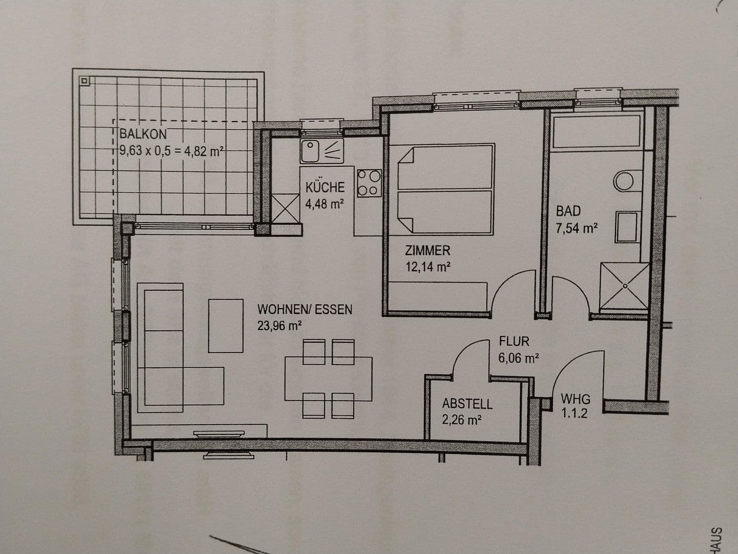 Predaj bytu 2-izbový 62 m², Flörsheim, Hesensko Predaj bytu 2-izbový 62 m², Flörsheim, Hesensko