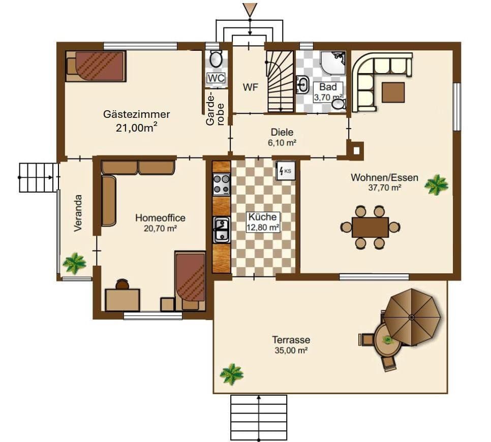 Prenájom domu 150 m², pozemok 1.000 m², Bammental, Bádensko-Wurttembersko Prenájom domu 150 m², pozemok 1.000 m², Bammental, Bádensko-Wurttembersko