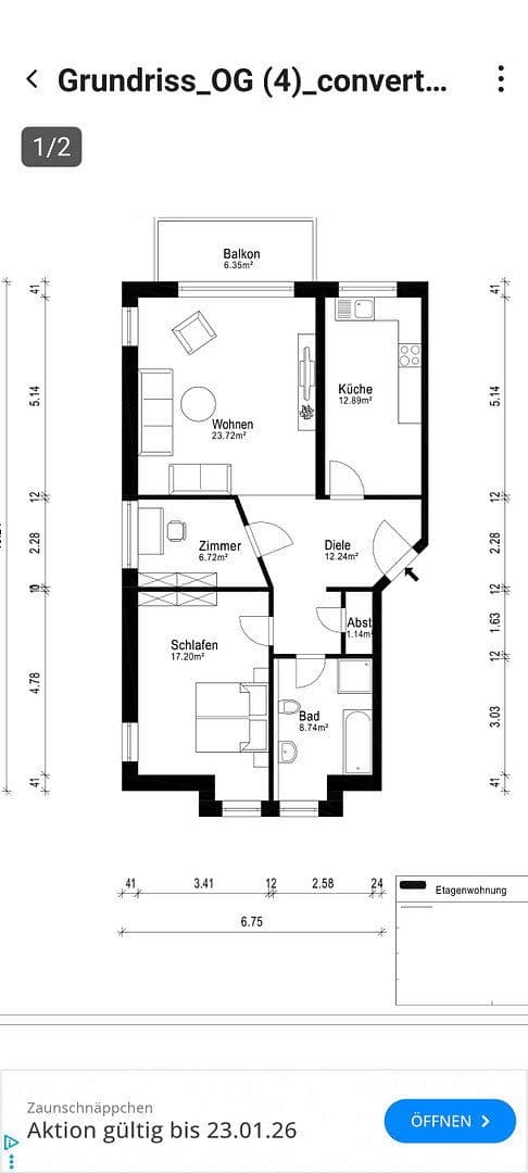 Prenájom bytu 2-izbový 85 m², Börnsen, Šlezvicko-Holštajnsko Prenájom bytu 2-izbový 85 m², Börnsen, Šlezvicko-Holštajnsko