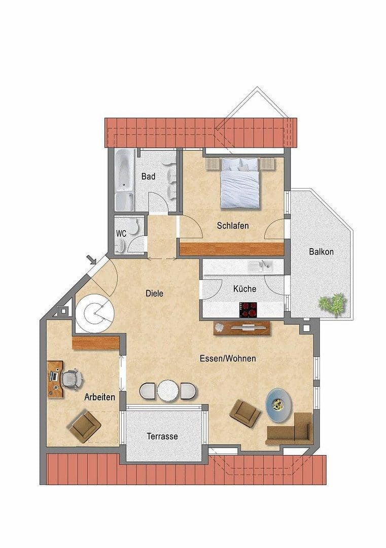Predaj bytu 3-izbový 117 m², Stuttgart, Bádensko-Wurttembersko Predaj bytu 3-izbový 117 m², Stuttgart, Bádensko-Wurttembersko