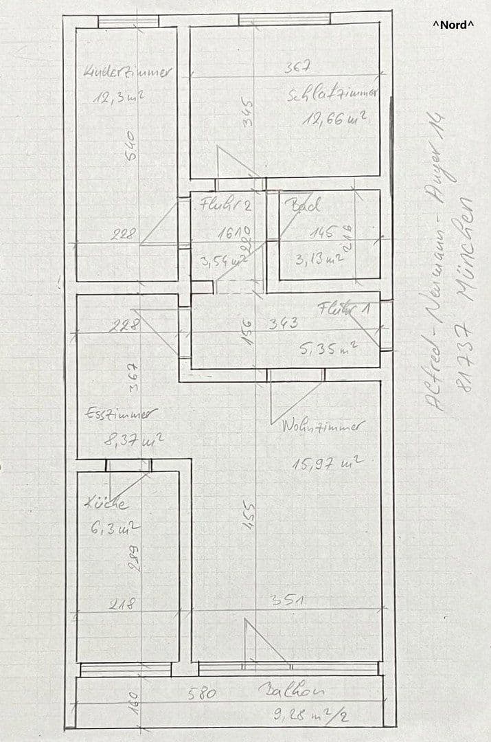 Predaj bytu 3-izbový 73 m², Alfred-Neumann-Anger 14, München, Bavorsko Predaj bytu 3-izbový 73 m², Alfred-Neumann-Anger 14, München, Bavorsko
