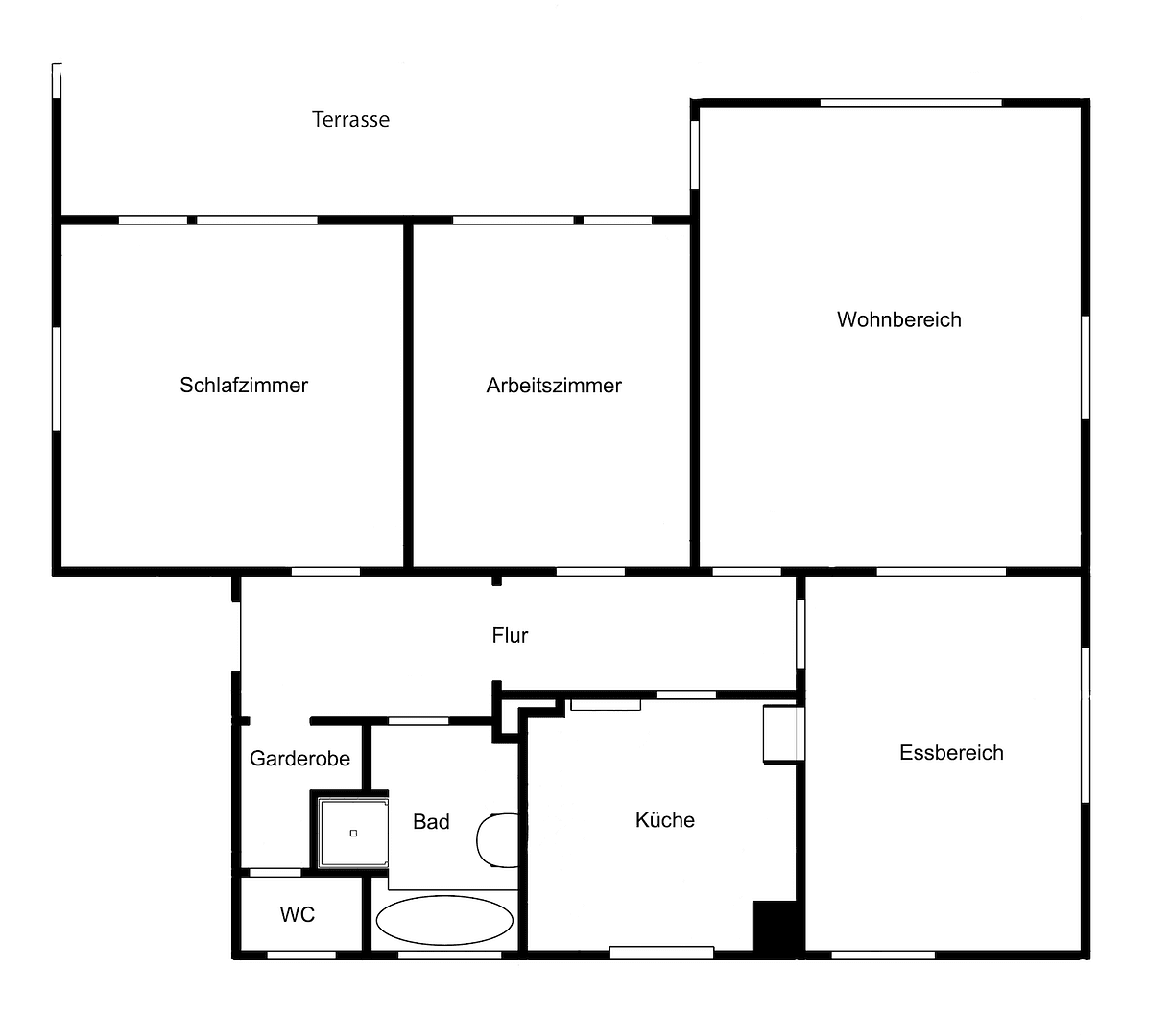 Prenájom bytu 3-izbový 98 m², Trossingen, Bádensko-Wurttembersko Prenájom bytu 3-izbový 98 m², Trossingen, Bádensko-Wurttembersko