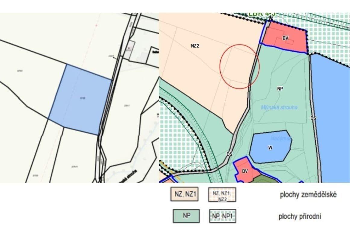 Predaj pozemku 3.307 m², Mníšek pod Brdy, Středočeský kraj Predaj pozemku 3.307 m², Mníšek pod Brdy, Středočeský kraj