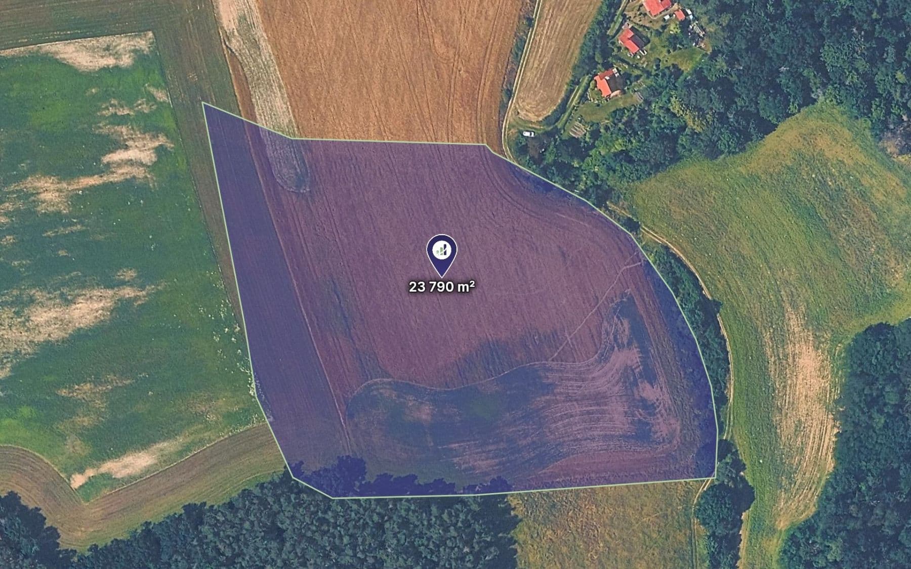 Predaj pozemku 23.790 m², Bojanovice, Středočeský kraj Predaj pozemku 23.790 m², Bojanovice, Středočeský kraj