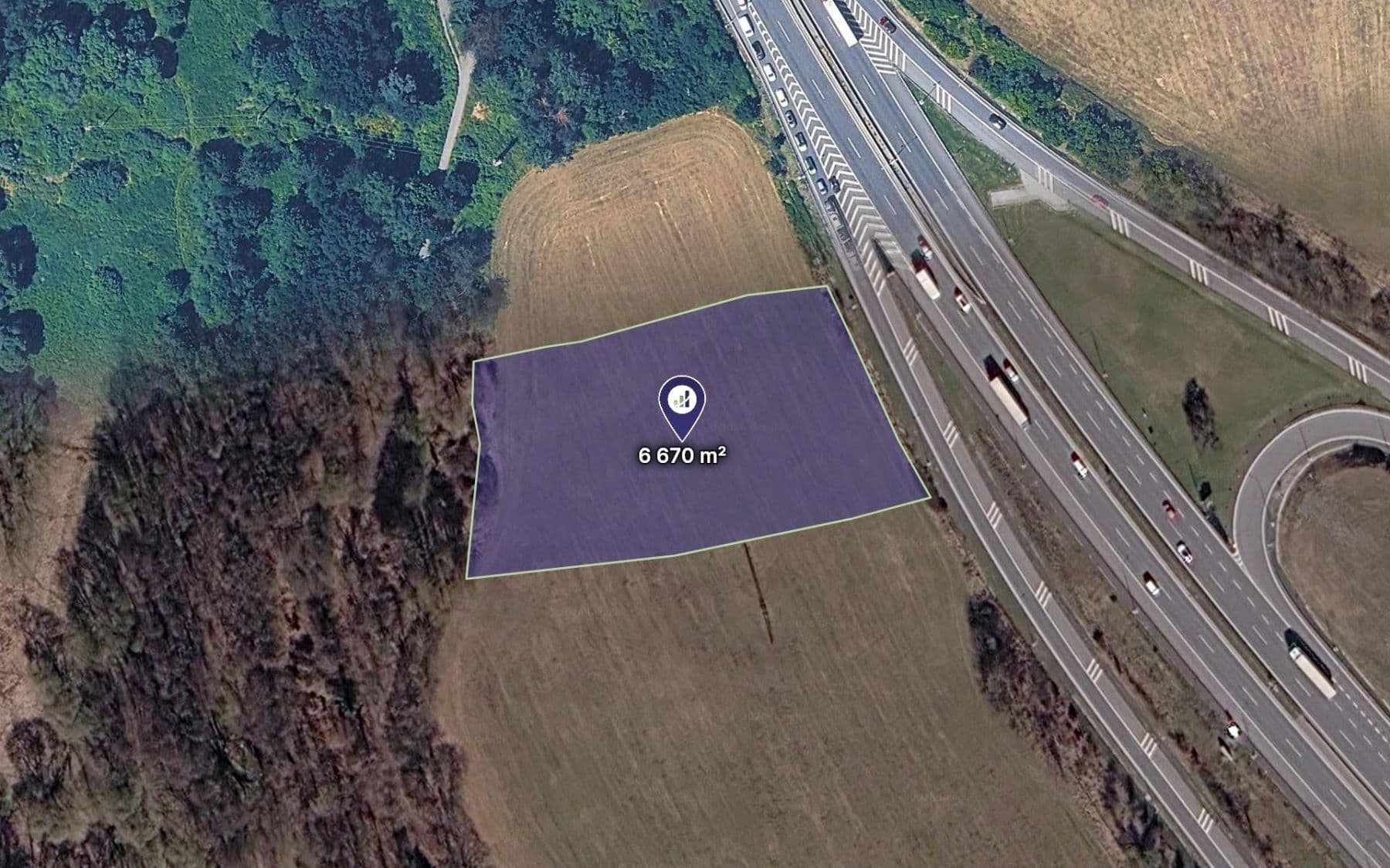 Predaj pozemku 6.670 m², Mirošovice, Středočeský kraj Predaj pozemku 6.670 m², Mirošovice, Středočeský kraj