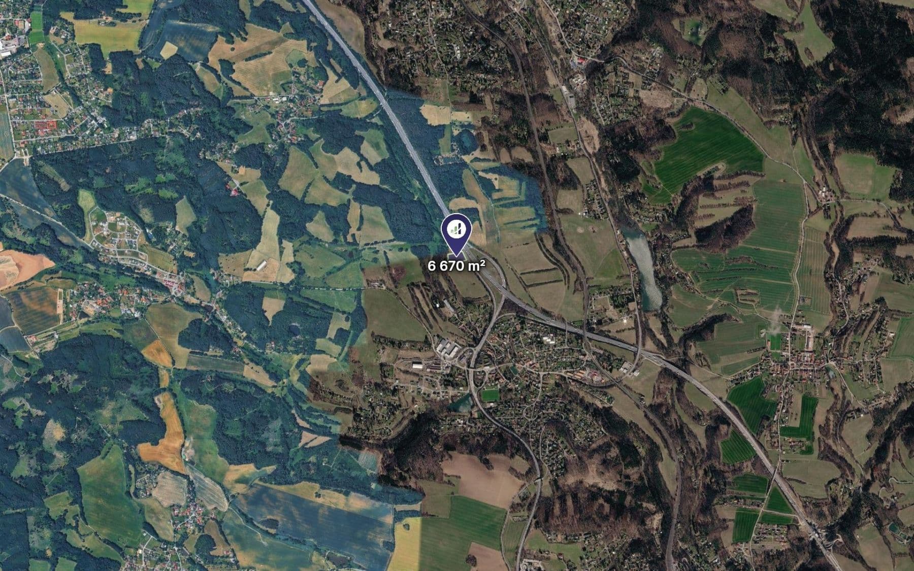 Predaj pozemku 6.670 m², Mirošovice, Středočeský kraj Predaj pozemku 6.670 m², Mirošovice, Středočeský kraj