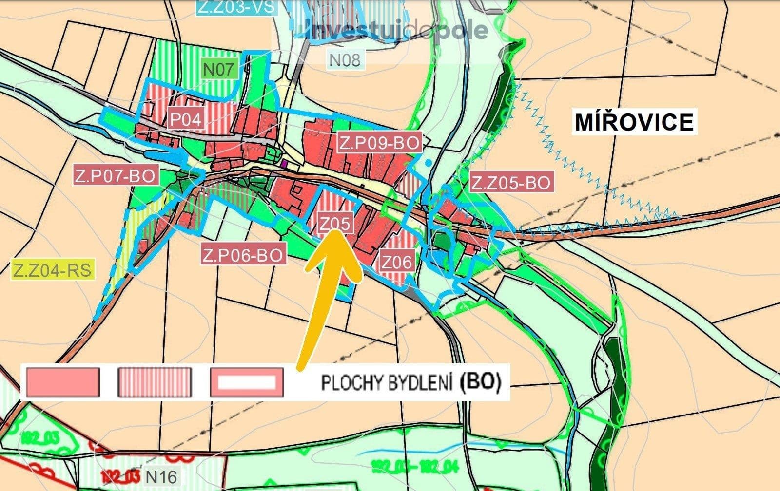 Predaj pozemku 370 m², Ves Touškov, Plzeňský kraj Predaj pozemku 370 m², Ves Touškov, Plzeňský kraj