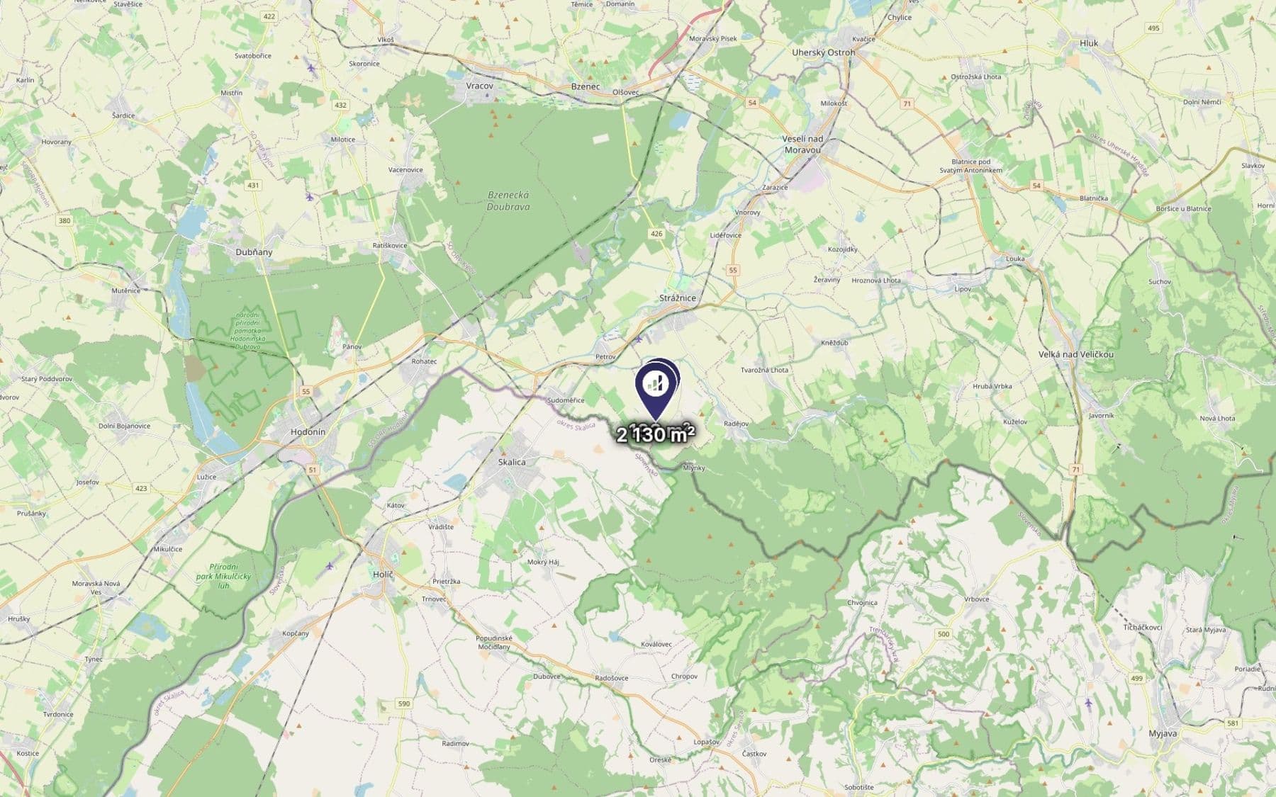Predaj pozemku 2.323 m², Strážnice, Jihomoravský kraj Predaj pozemku 2.323 m², Strážnice, Jihomoravský kraj