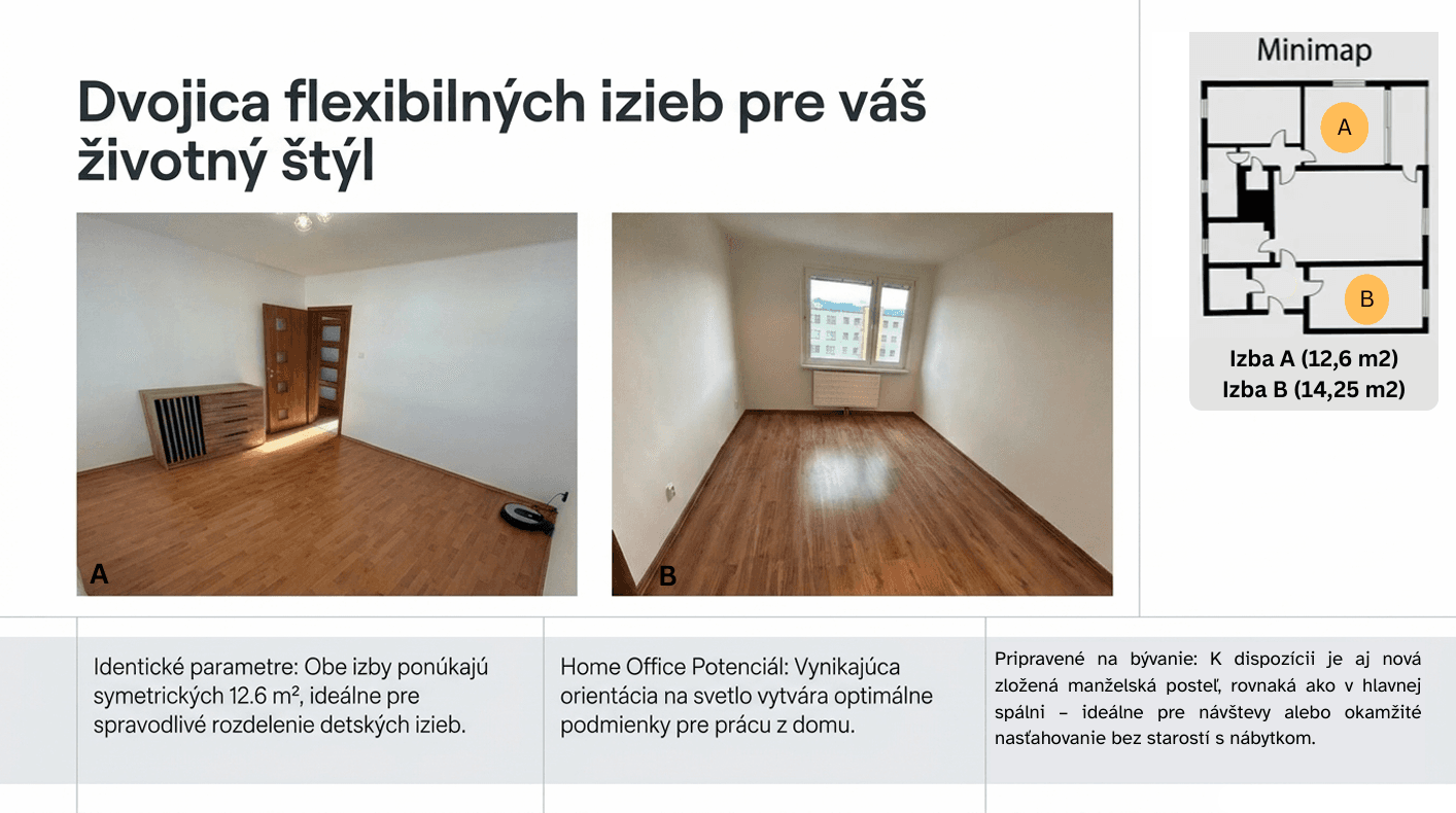Predaj bytu 4-izbový 85 m², J. Alexyho, Martin, Žilinský kraj Predaj bytu 4-izbový 85 m², J. Alexyho, Martin, Žilinský kraj
