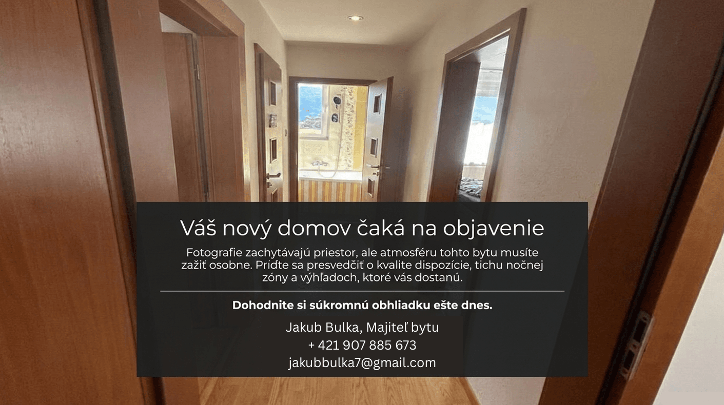 Predaj bytu 4-izbový 85 m², J. Alexyho, Martin, Žilinský kraj Predaj bytu 4-izbový 85 m², J. Alexyho, Martin, Žilinský kraj