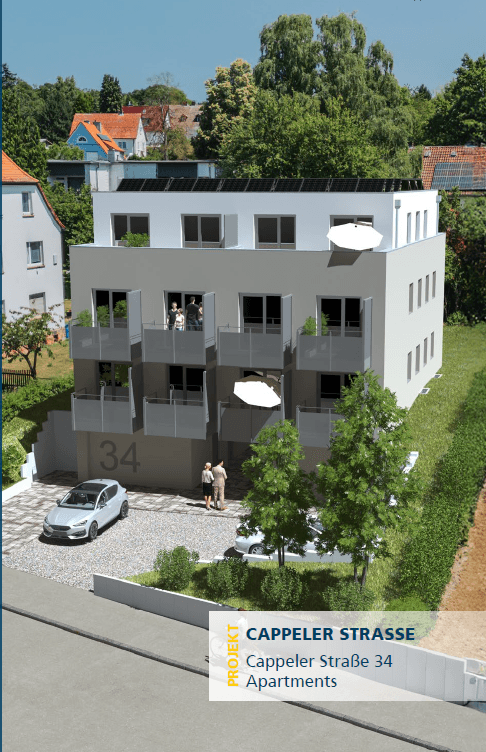 Prenájom bytu 1-izbový 29 m², Cappeler Straße 34, Marburg, Hesensko Prenájom bytu 1-izbový 29 m², Cappeler Straße 34, Marburg, Hesensko