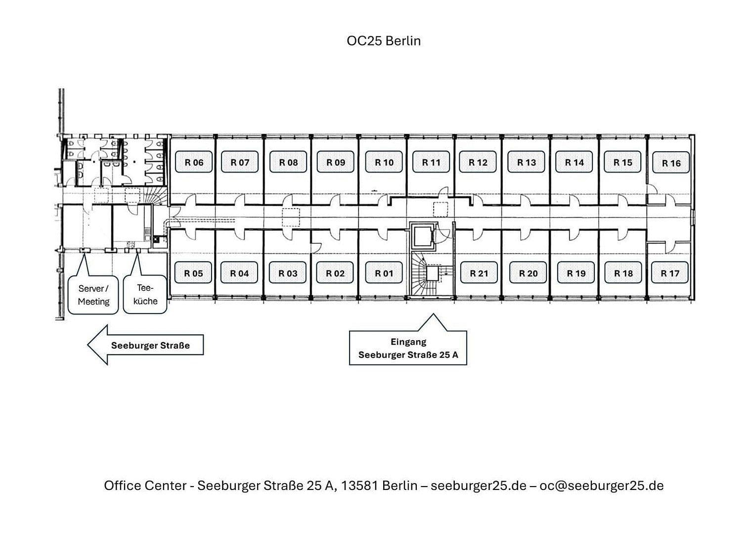 Prenájom kancelárie 31 m², Seeburger Str. 25 A, Berlin, Berlín Prenájom kancelárie 31 m², Seeburger Str. 25 A, Berlin, Berlín
