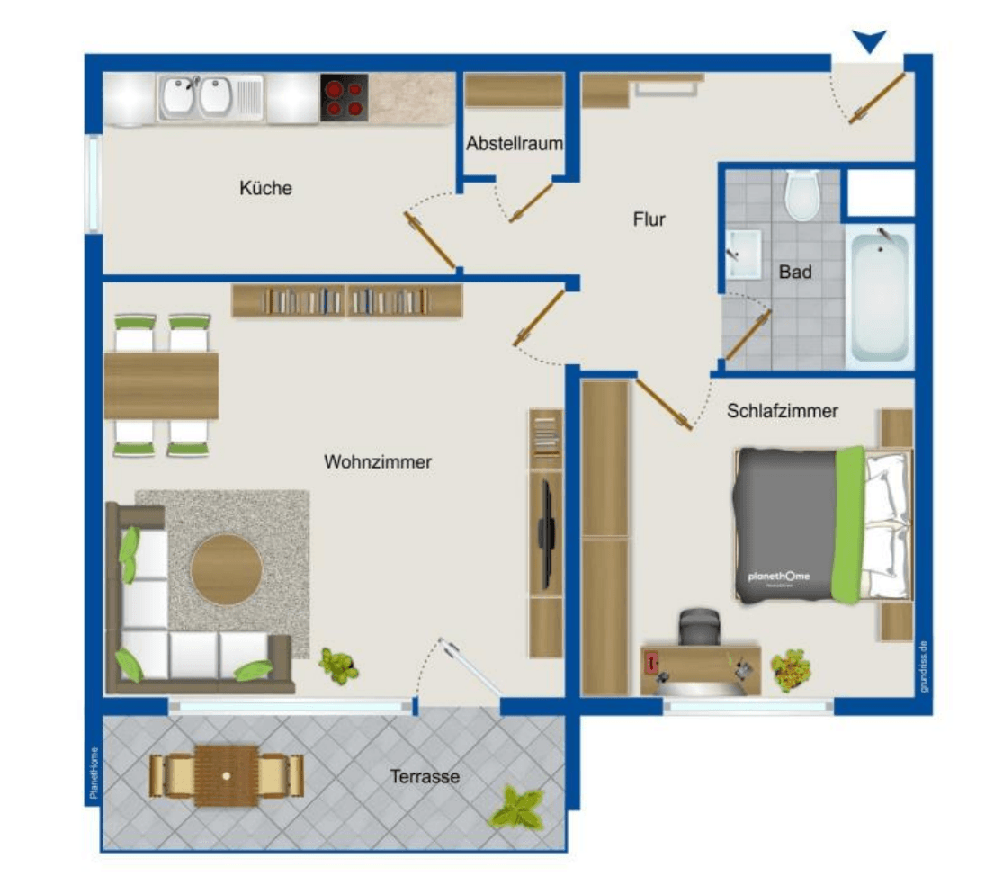 Prenájom bytu 2-izbový 71 m², Berlinallee 13, Hockenheim, Bádensko-Wurttembersko Prenájom bytu 2-izbový 71 m², Berlinallee 13, Hockenheim, Bádensko-Wurttembersko