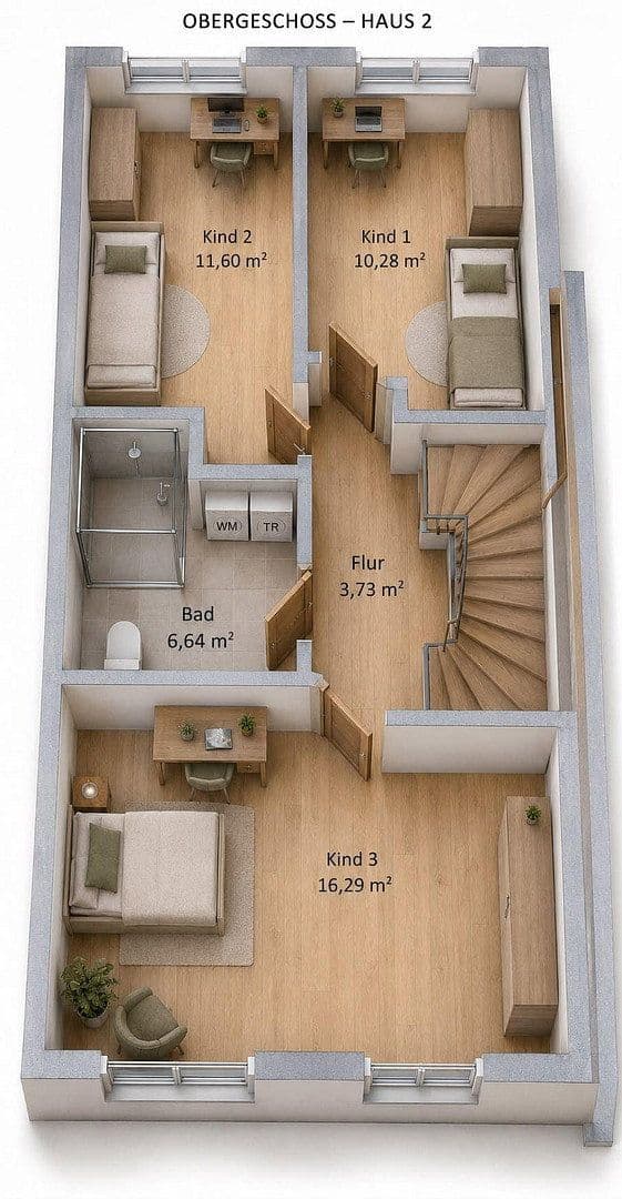 Predaj domu 144 m², pozemok 140 m², Nauheim, Hesensko Predaj domu 144 m², pozemok 140 m², Nauheim, Hesensko