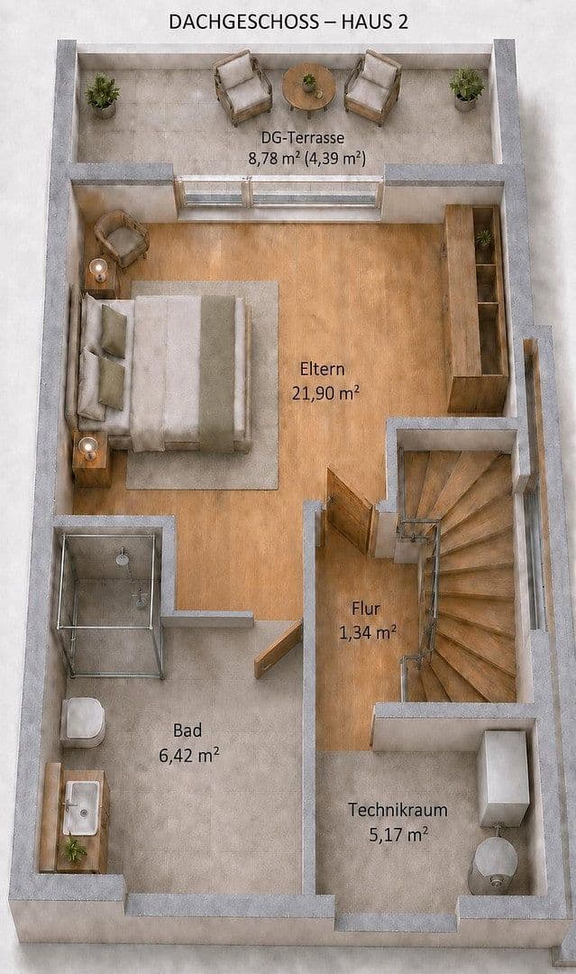 Predaj domu 144 m², pozemok 140 m², Nauheim, Hesensko Predaj domu 144 m², pozemok 140 m², Nauheim, Hesensko