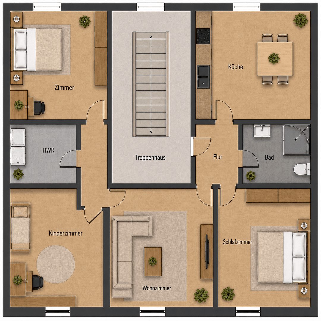 Prenájom bytu 4-izbový 86 m², Alter Markt 50, Hildesheim, Dolné Sasko Prenájom bytu 4-izbový 86 m², Alter Markt 50, Hildesheim, Dolné Sasko