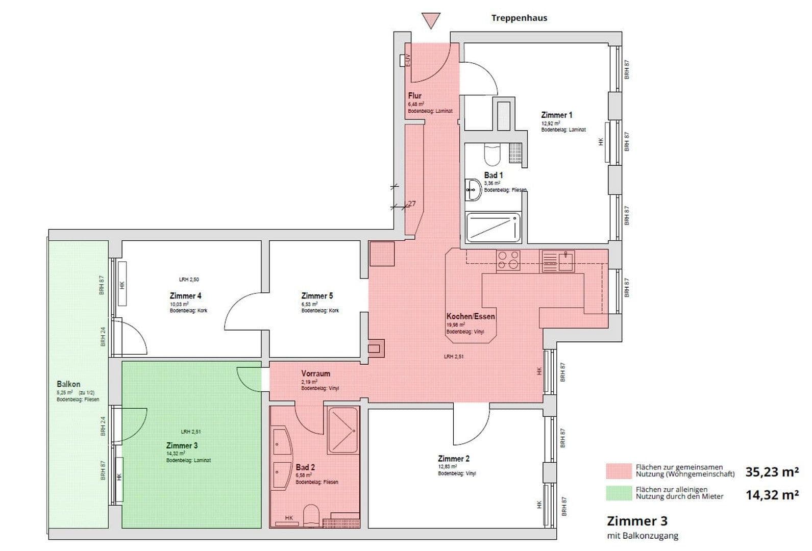 Prenájom bytu 24 m², Westliche Stadtmauerstr., Erlangen, Bavorsko Prenájom bytu 24 m², Westliche Stadtmauerstr., Erlangen, Bavorsko