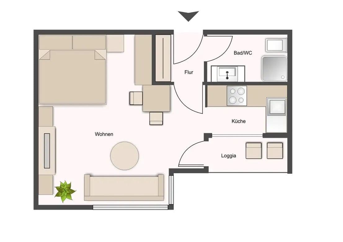 Prenájom bytu 1-izbový 35 m², Augustenstr. 81, Stuttgart, Bádensko-Wurttembersko Prenájom bytu 1-izbový 35 m², Augustenstr. 81, Stuttgart, Bádensko-Wurttembersko