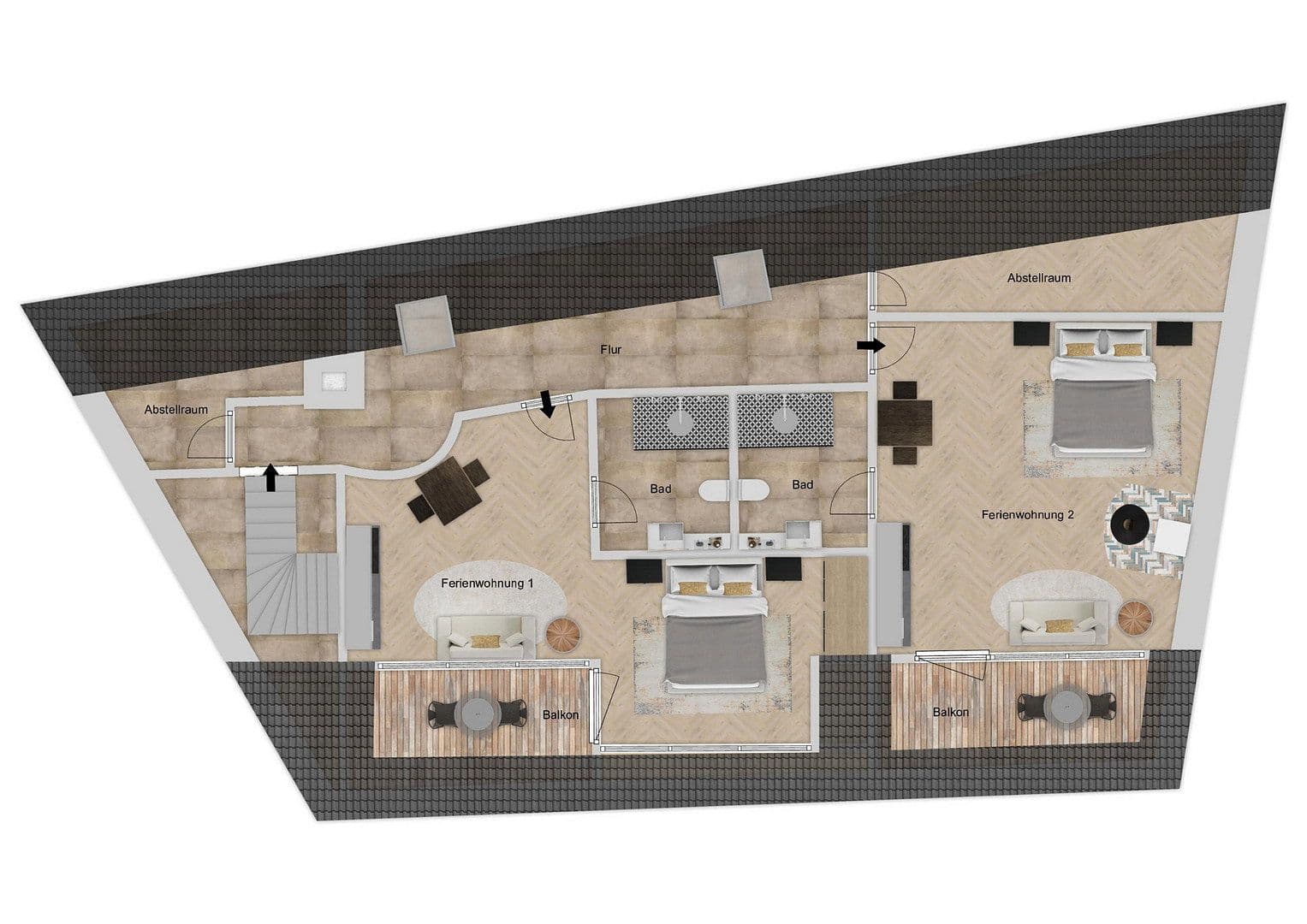 Prenájom bytu 5-izbový 177 m², Albersweiler, Porýnie-Falcko Prenájom bytu 5-izbový 177 m², Albersweiler, Porýnie-Falcko
