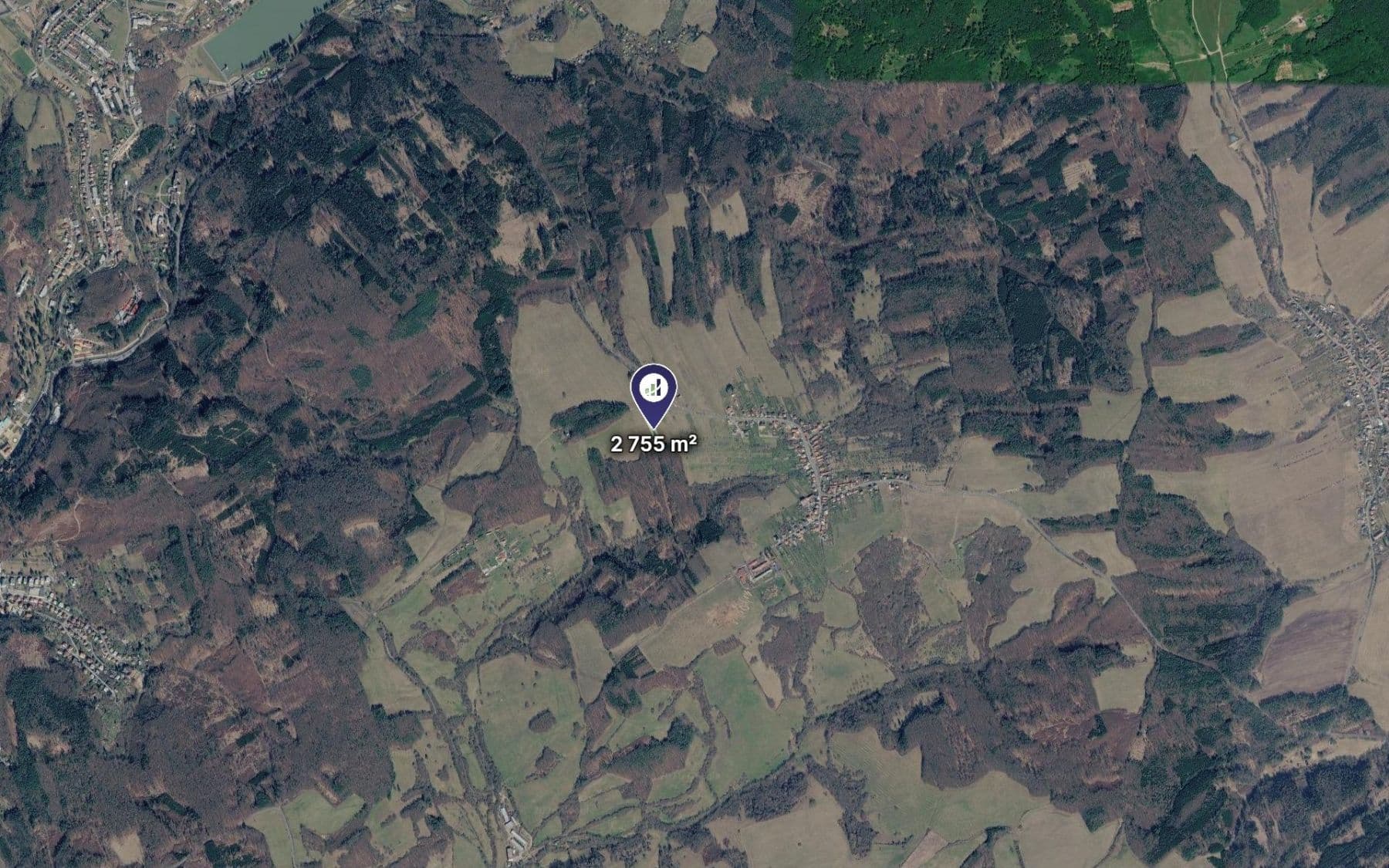 Predaj pozemku 2.755 m², Petrůvka, Zlínský kraj Predaj pozemku 2.755 m², Petrůvka, Zlínský kraj