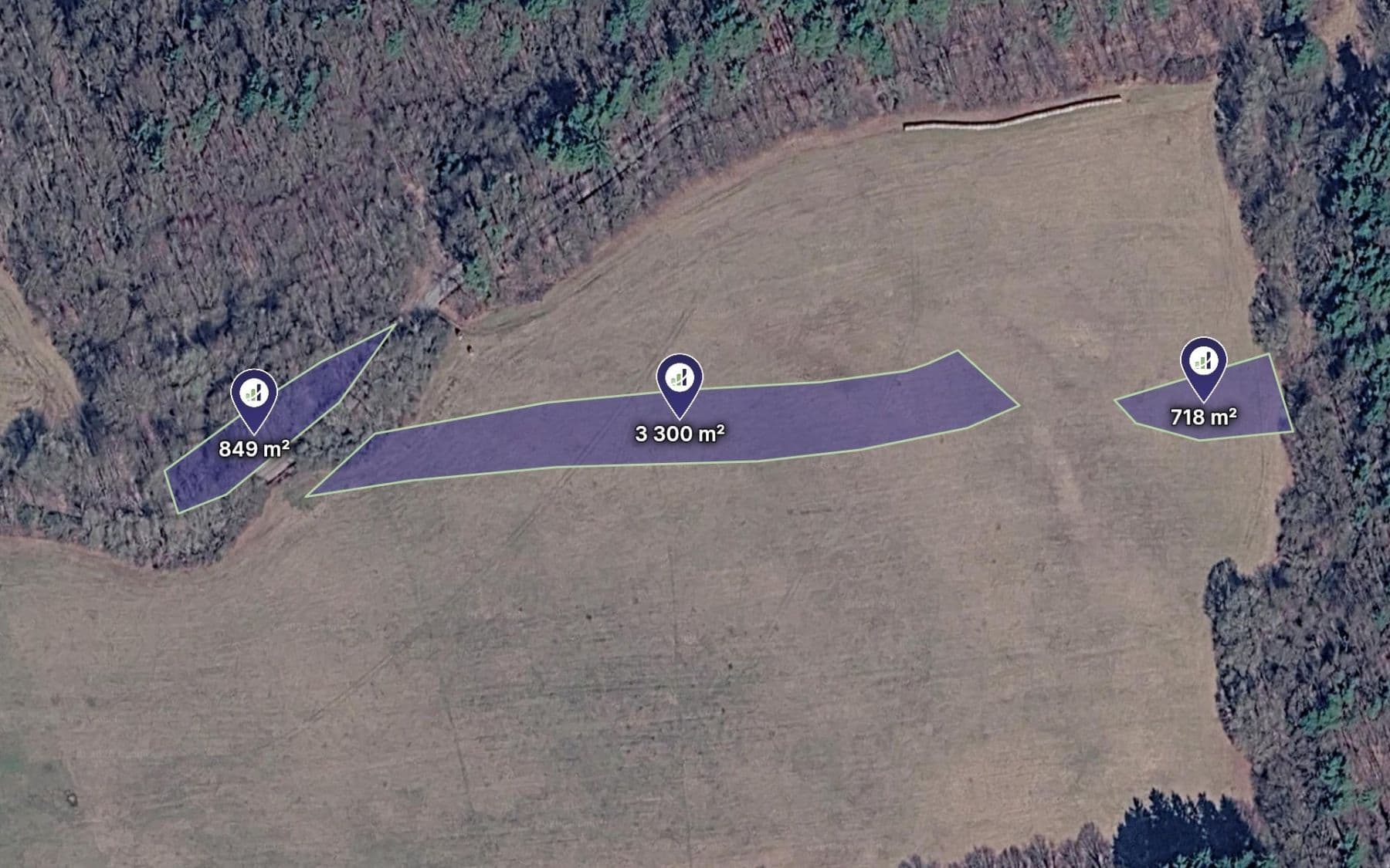 Predaj pozemku 4.867 m², Petrůvka, Zlínský kraj Predaj pozemku 4.867 m², Petrůvka, Zlínský kraj