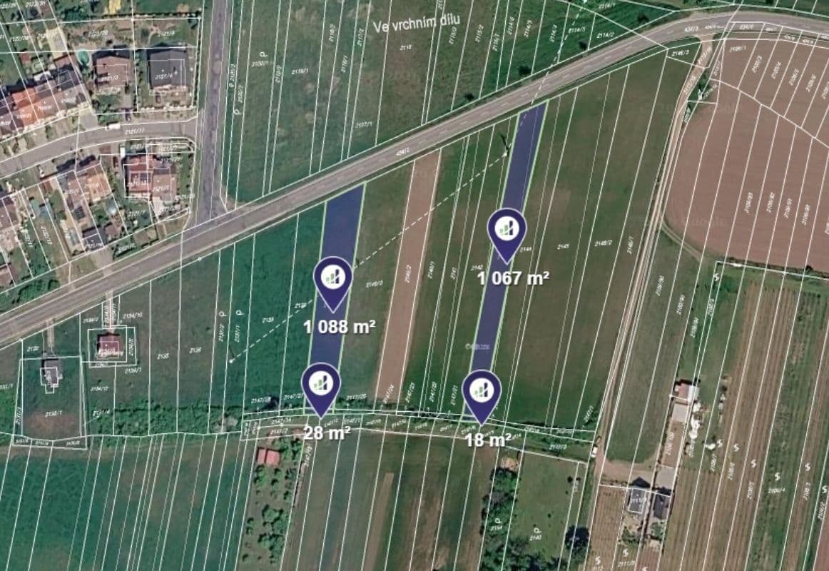 Predaj pozemku 1.101 m², Moravský Krumlov, Jihomoravský kraj Predaj pozemku 1.101 m², Moravský Krumlov, Jihomoravský kraj