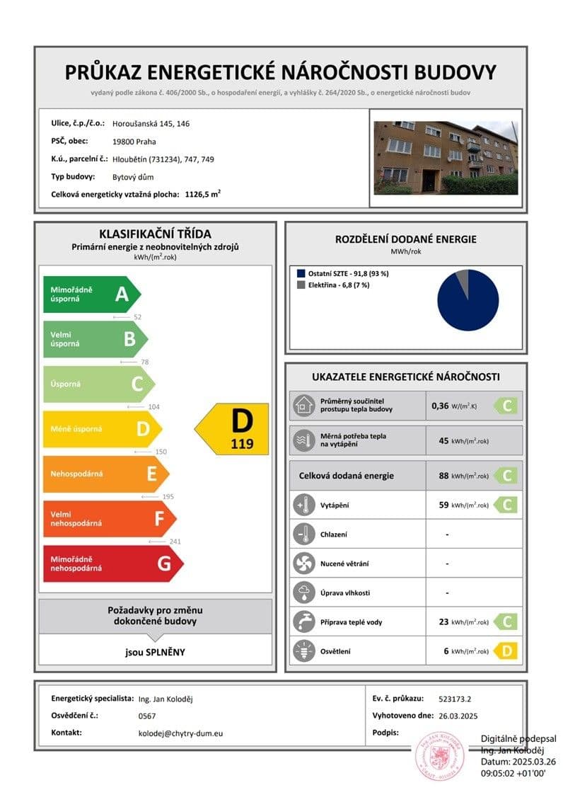 Predaj bytu 2-izbový 56 m², Horoušanská, Praha, Praha Predaj bytu 2-izbový 56 m², Horoušanská, Praha, Praha