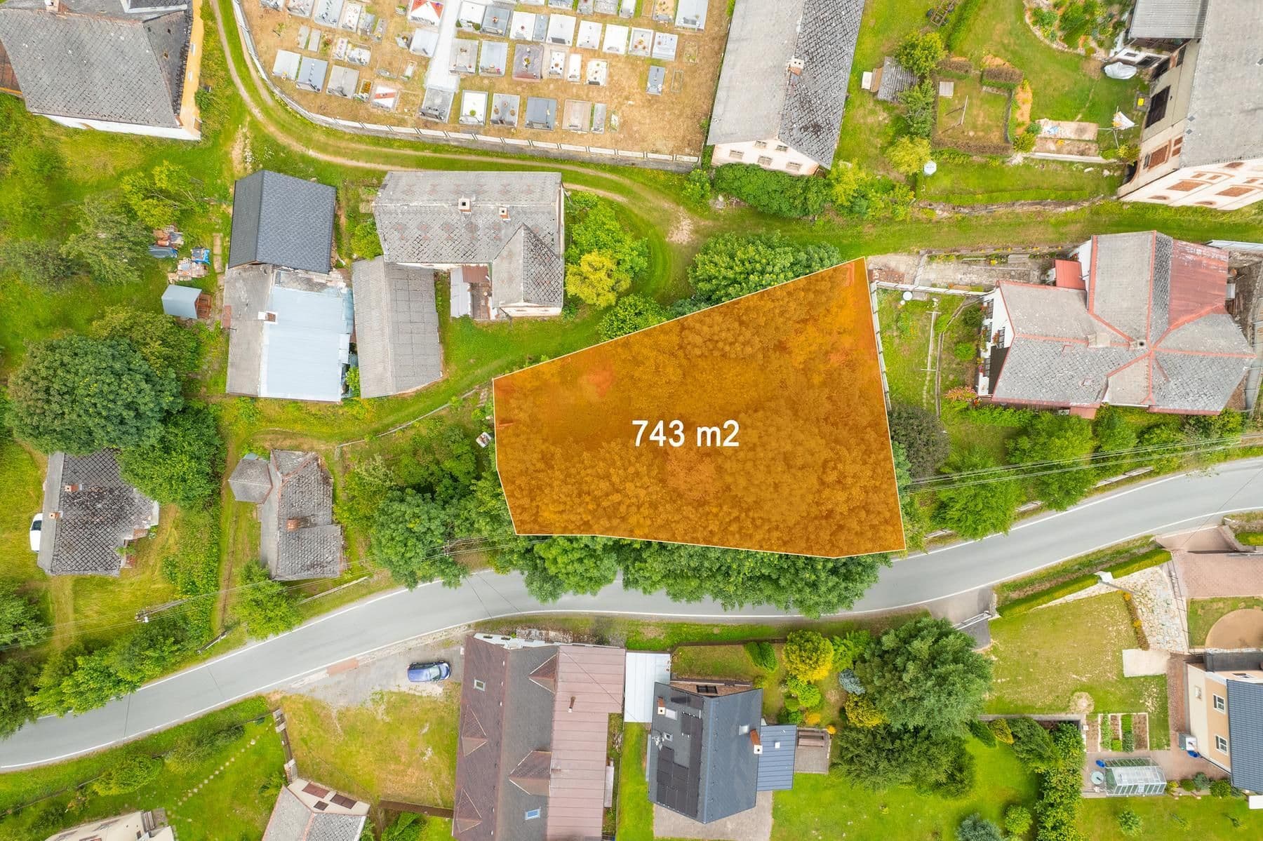 Predaj pozemku 743 m², Písařov, Olomoucký kraj Predaj pozemku 743 m², Písařov, Olomoucký kraj