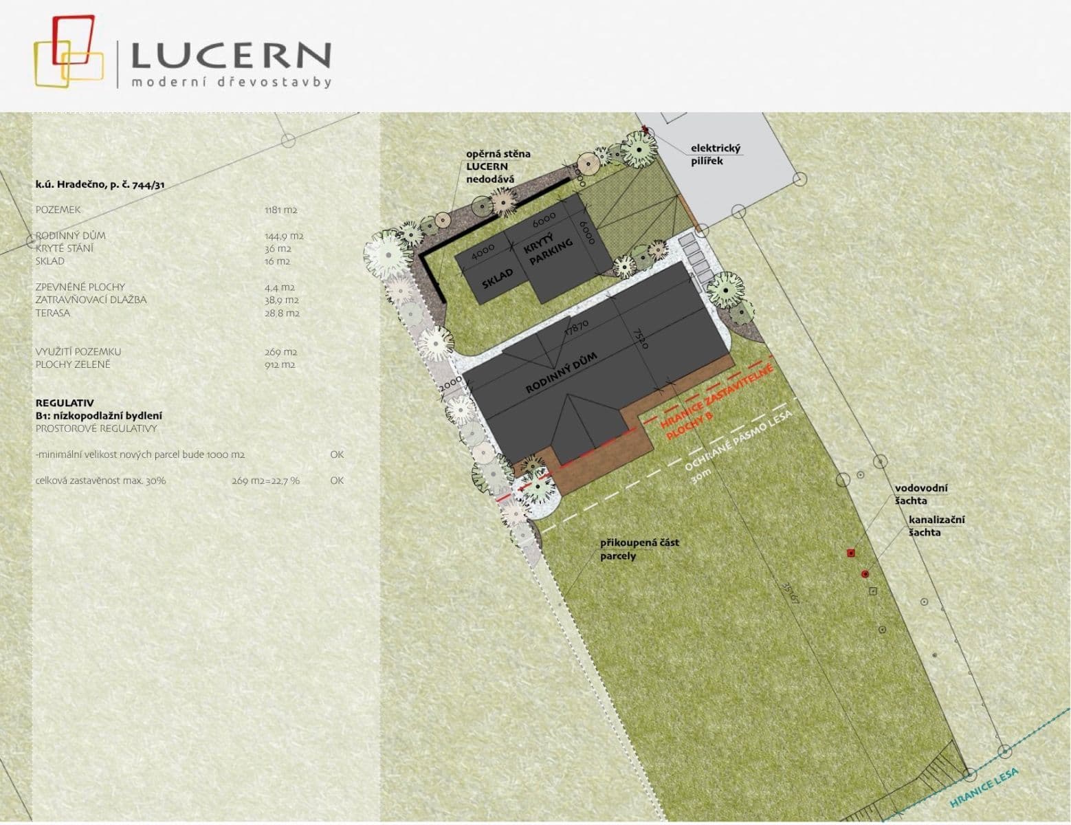 Predaj pozemku 1.181 m², Hradečno, Středočeský kraj Predaj pozemku 1.181 m², Hradečno, Středočeský kraj