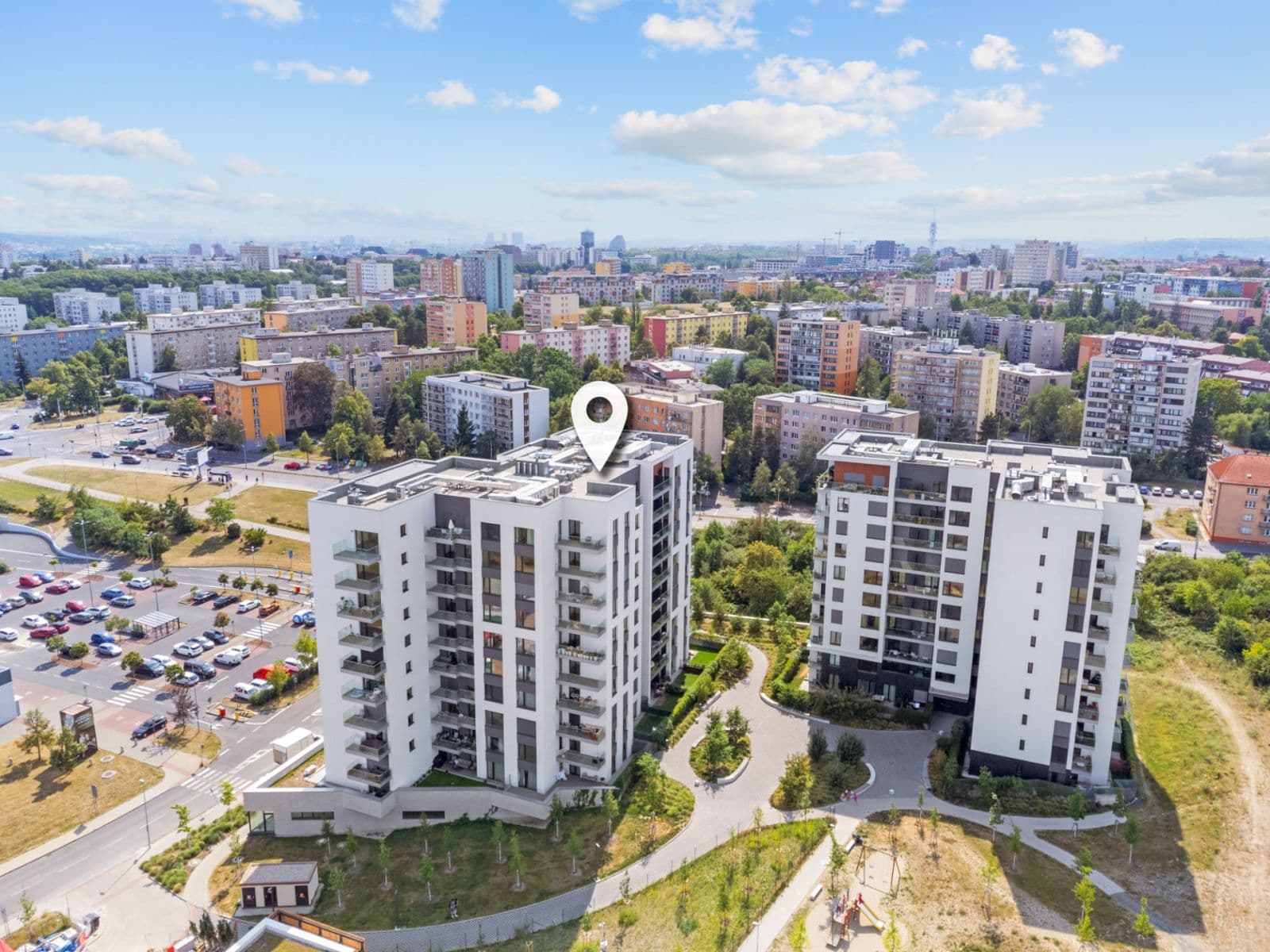 Prenájom bytu 1-izbový 34 m², V Třešňovce, Praha, Praha Prenájom bytu 1-izbový 34 m², V Třešňovce, Praha, Praha