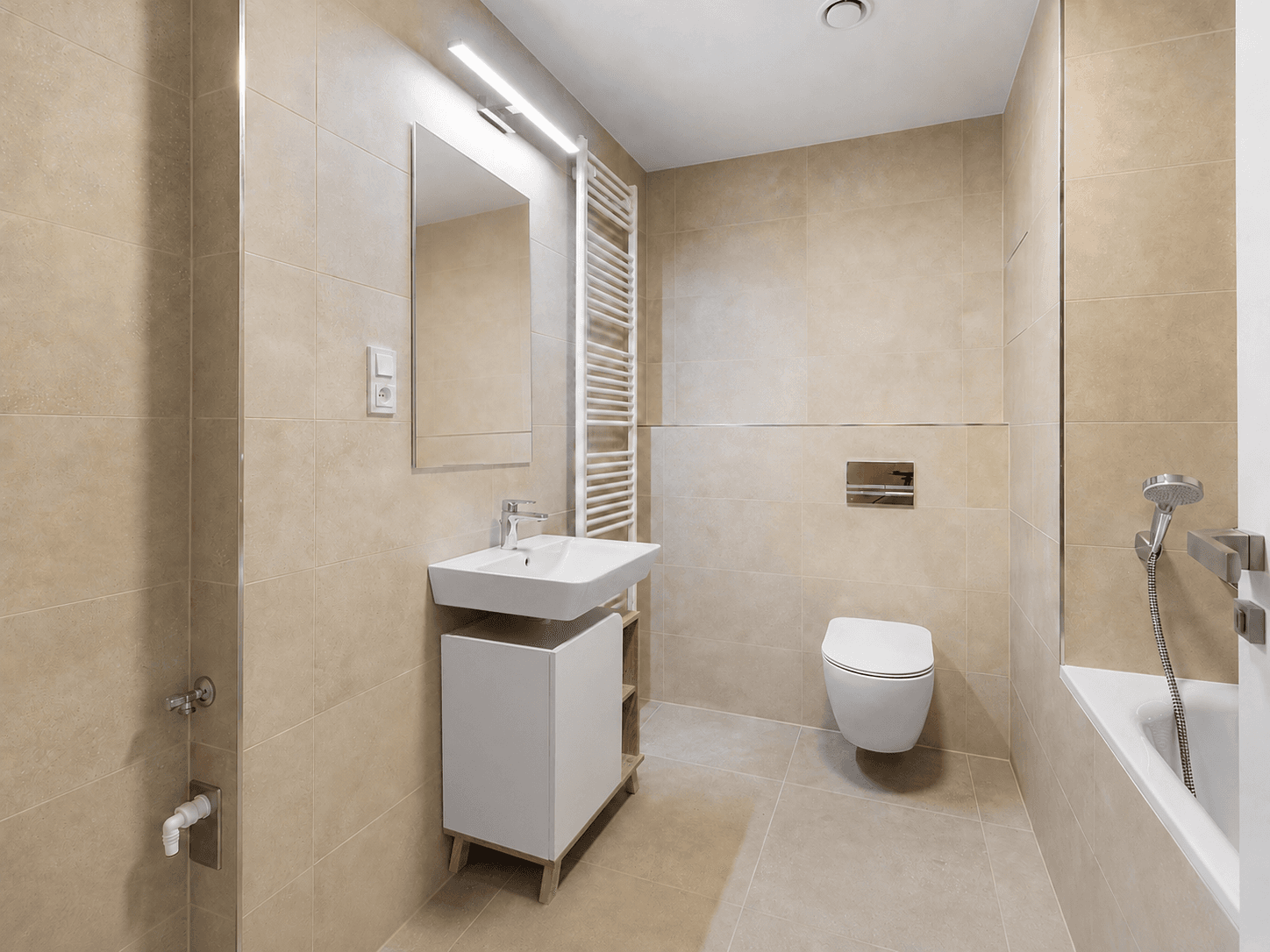 Prenájom bytu 1-izbový 34 m², V Třešňovce, Praha, Praha Prenájom bytu 1-izbový 34 m², V Třešňovce, Praha, Praha